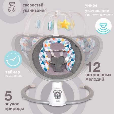 Шезлонг Nuovita Mistero MS4 Вершина Серый