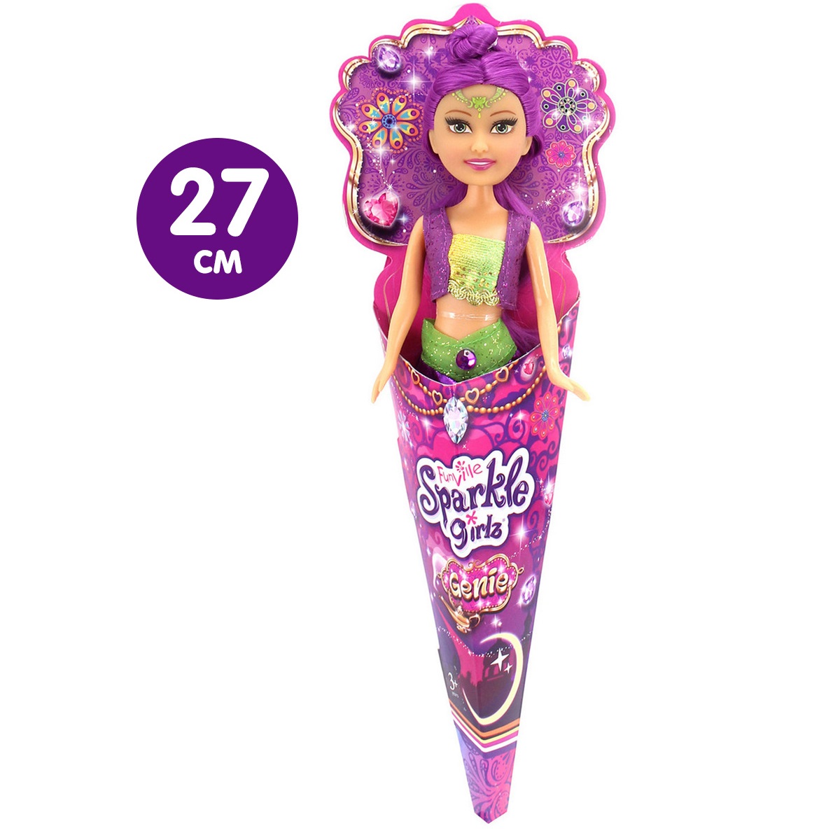 Кукла классическая Zuru Sparkle Girlz SG24682//фиолетовый - фото 2