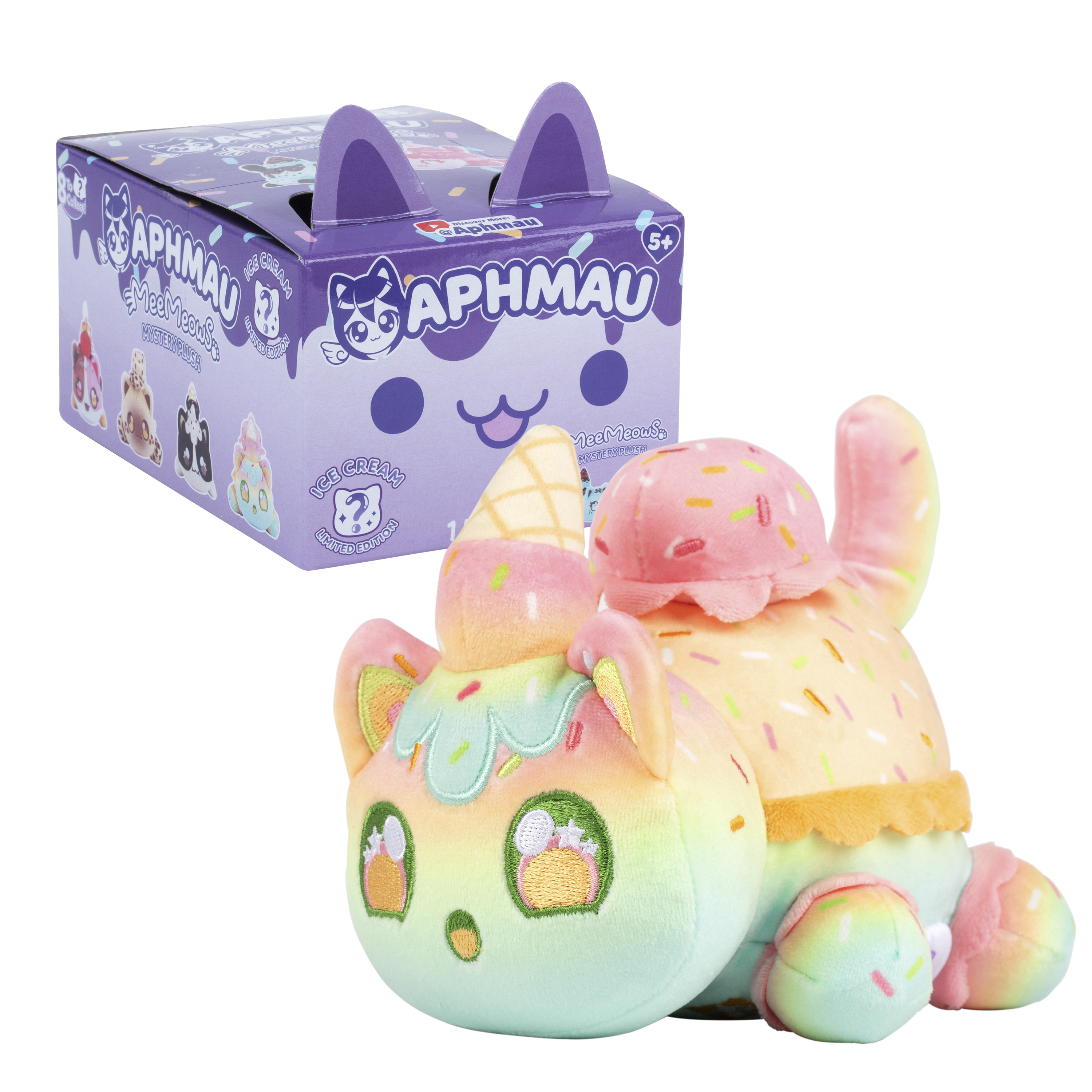 Мягкая игрушка APHMAU Мороженое Сюрприз 15см - фото 13