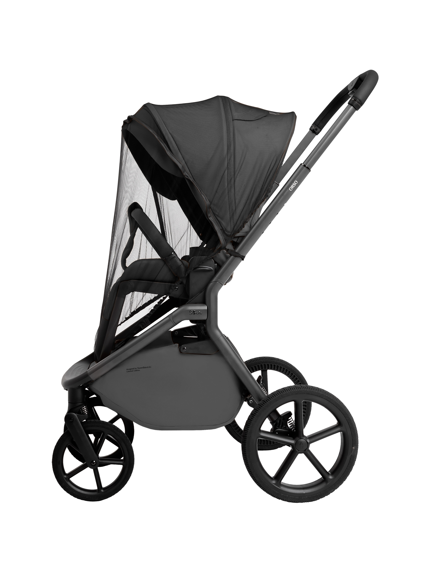 Коляска 2в1 Sweet Baby Orso Dark Grey серый - фото 30