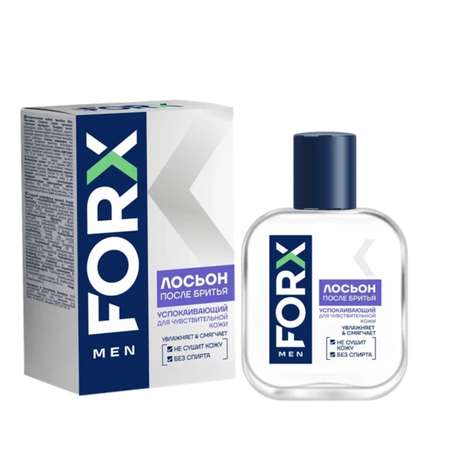 Лосьон после бритья FORX Men Care Sensitive Skin Для чувствительной кожи 100мл new