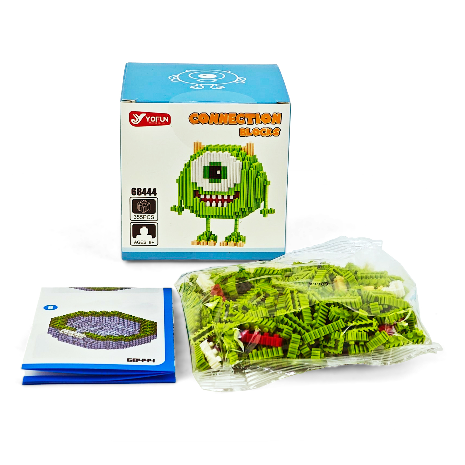 Конструктор Одноглазый монстр 355 дет. - фото 2