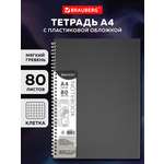 Тетрадь Brauberg клетка