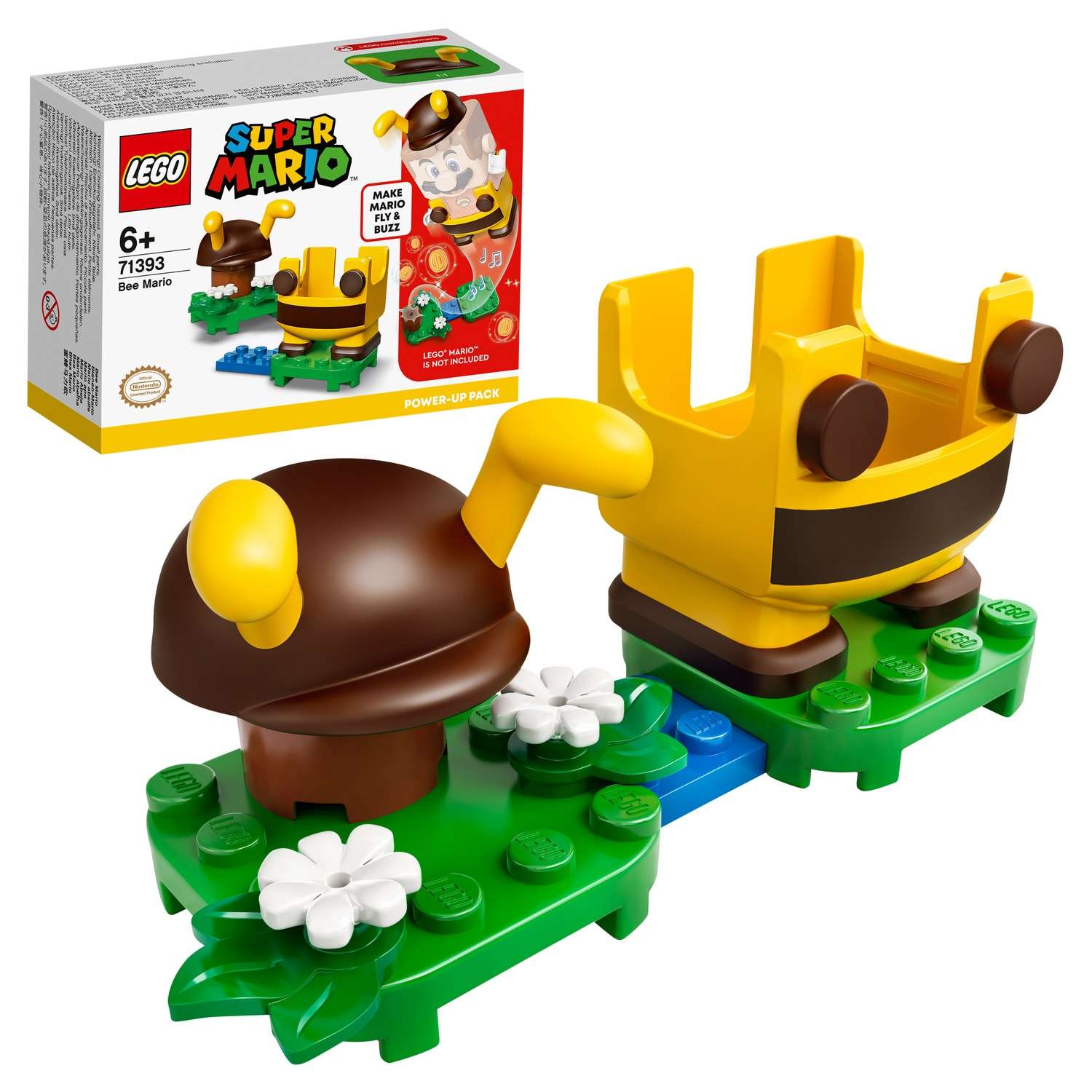 Конструктор LEGO Super Mario Марио-пчела блочный - фото 1