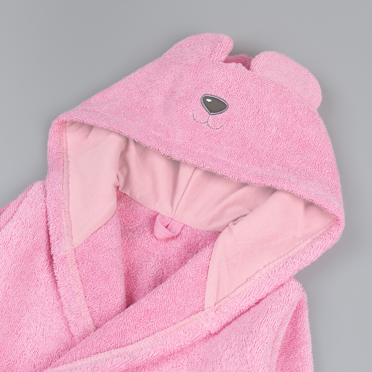 Халат LEO 0839_розовый - фото 4