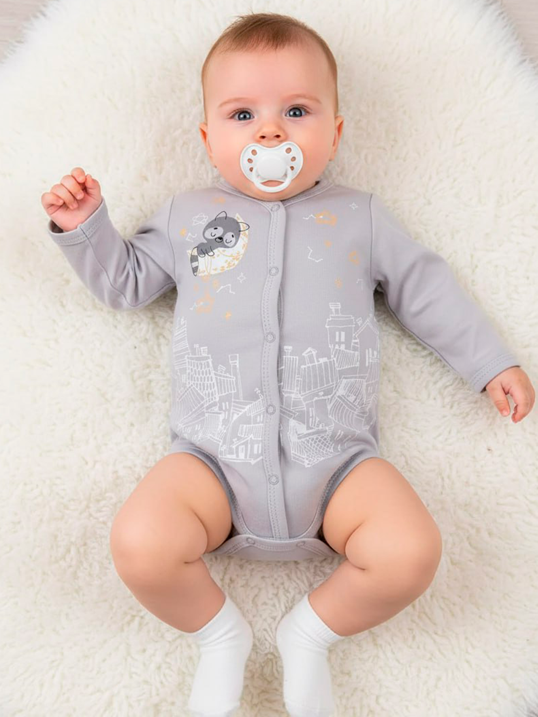 Боди 2 шт Совенок Дона МК2-703/33-40 - фото 3