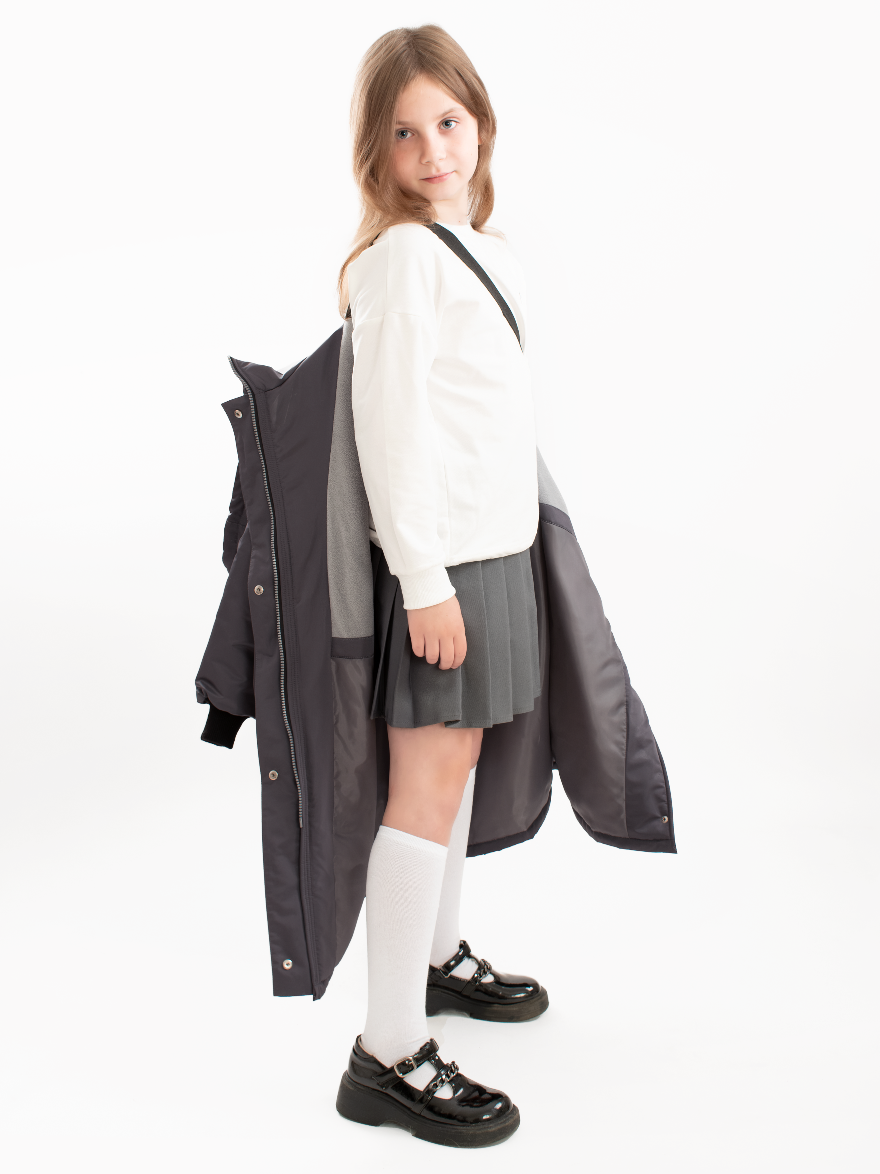 Пальто AllisZhuk 00_473/черника - фото 2