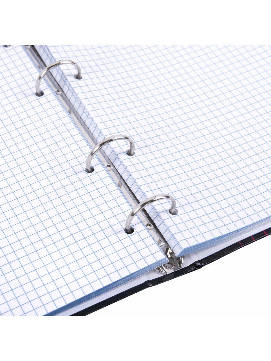 Тетрадь со сменным блоком Brauberg клетка 120 лист. - фото 11