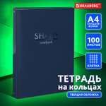 Тетрадь со сменным блоком Brauberg клетка 100 лист.