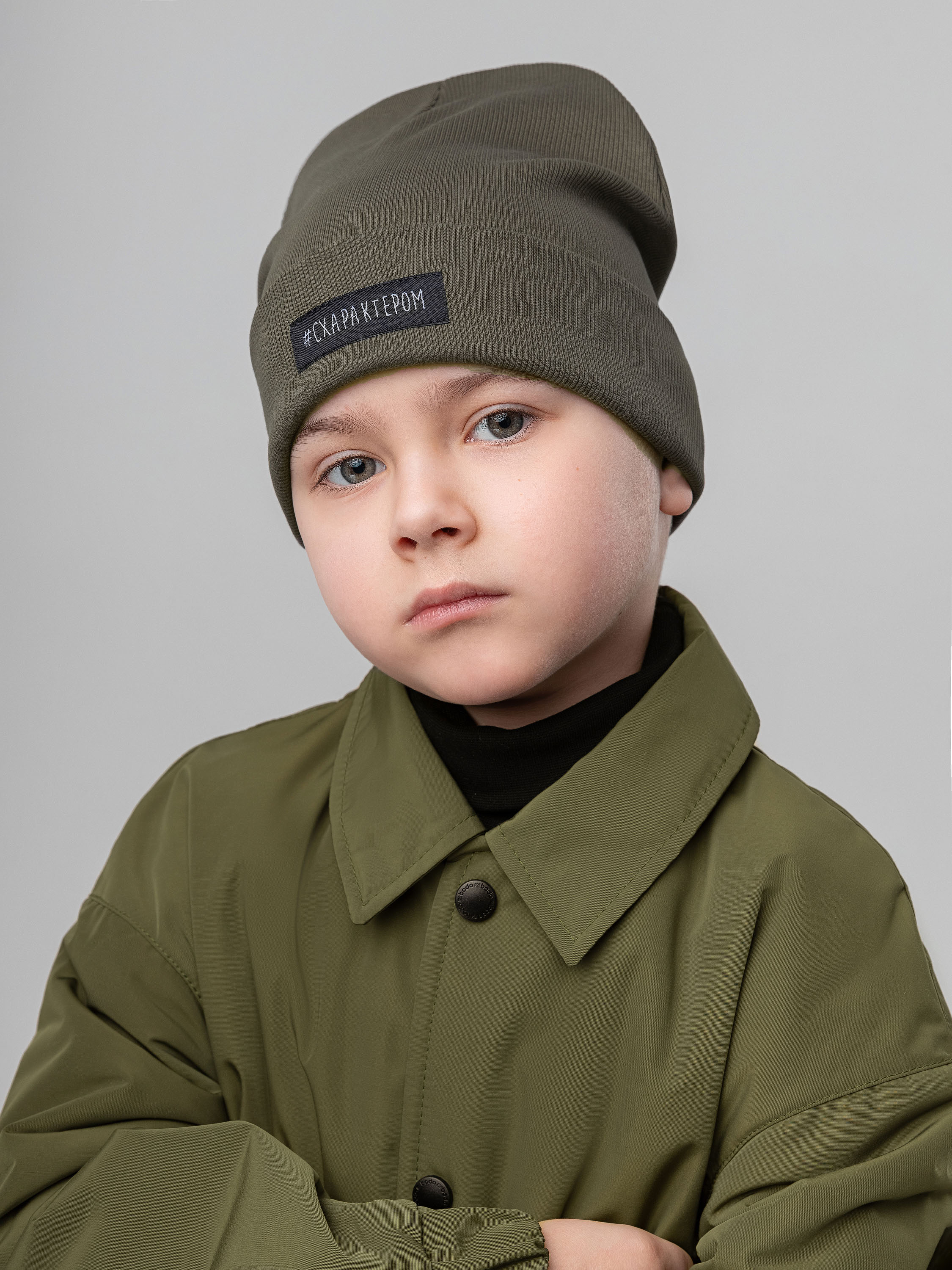 Шапка Bodo 10-310MU_хаки - фото 2