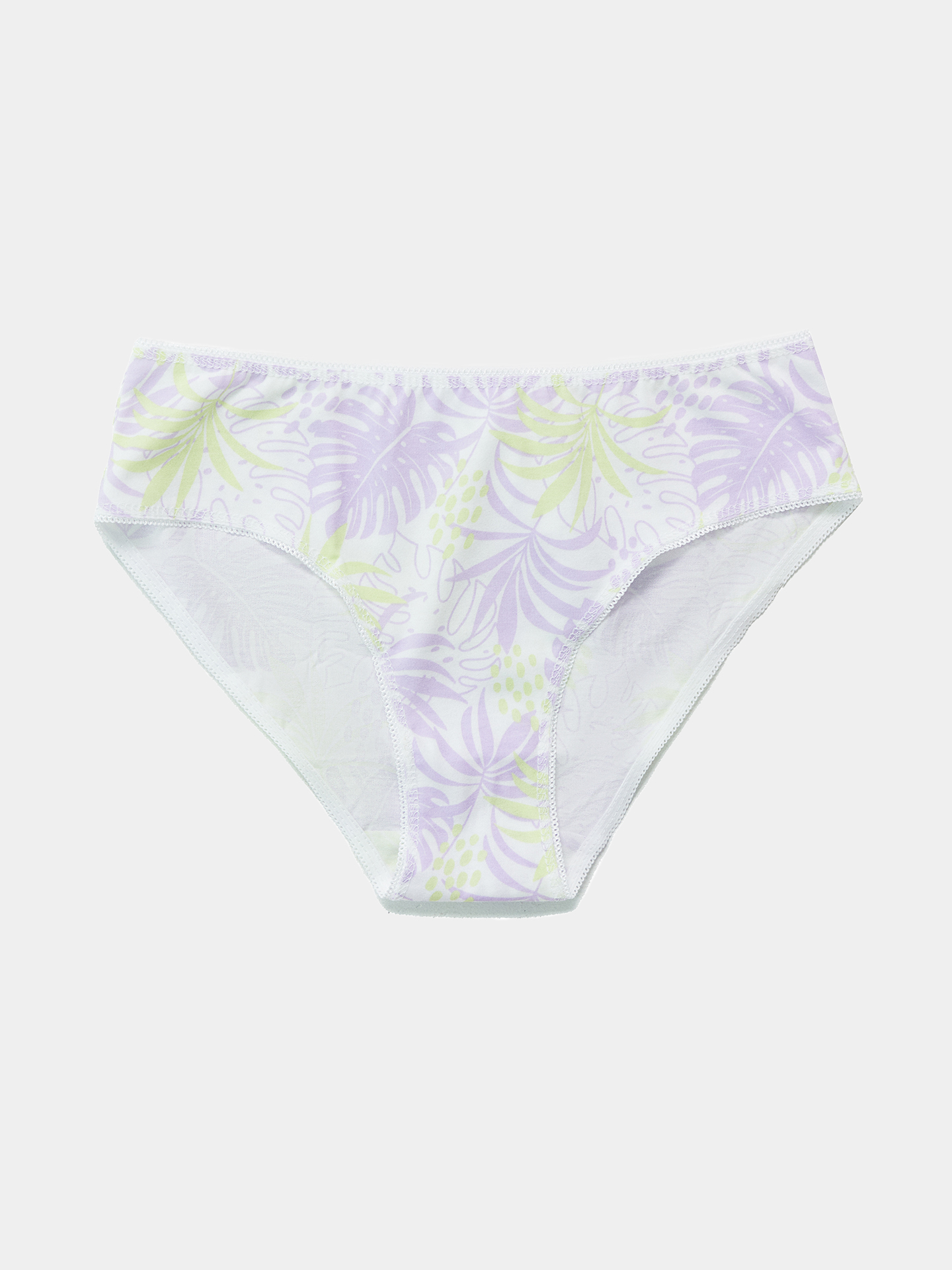 Трусы Mark Formelle (Марк Формэль) 417740/листья на белом - фото 1