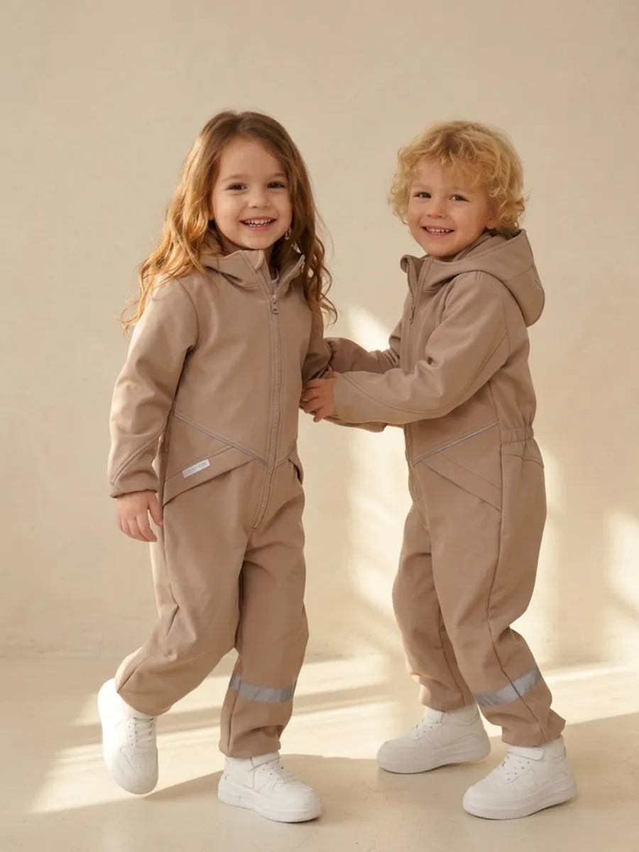 Комбинезон Minilik КОМБЕЗ.Софт.Беж - фото 4