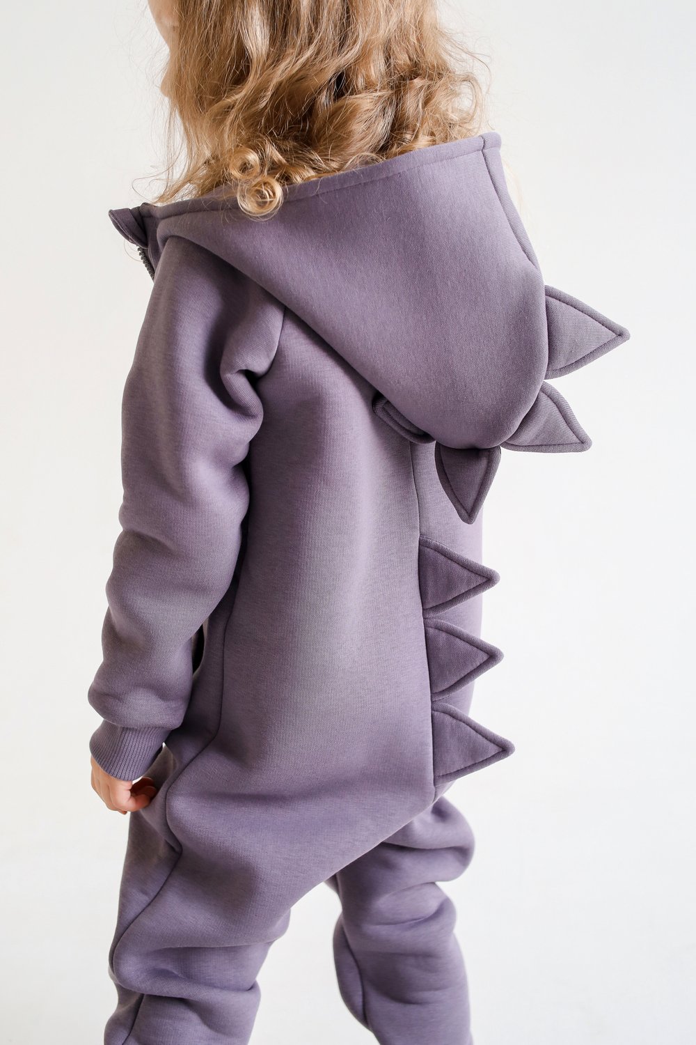 Комбинезон MINIDINO Т-К-012/ДКомбинезон утепленный детский Дино 2 дым - фото 4