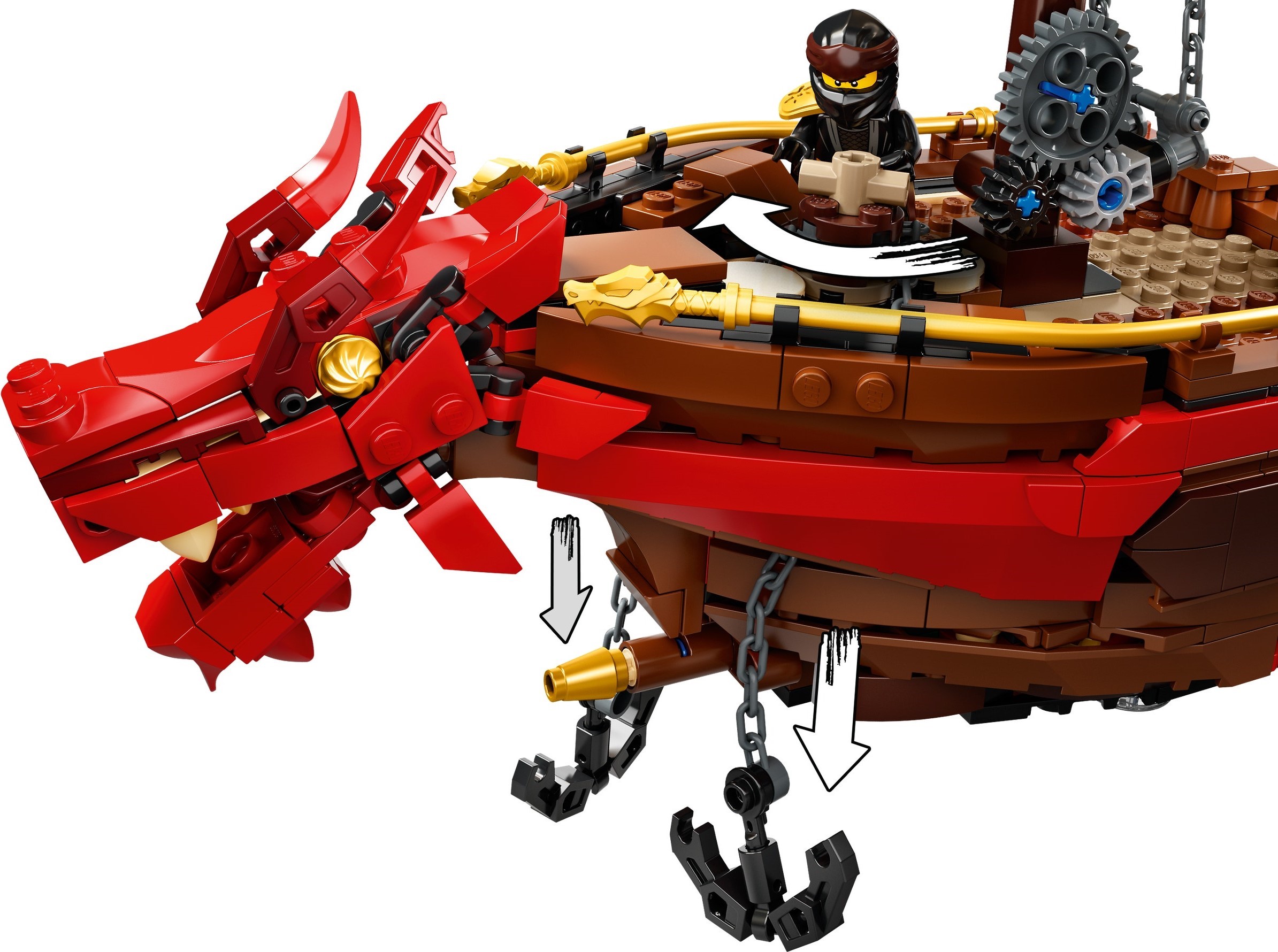 Конструктор LEGO NINJAGO 71705 1781 дет. - фото 11