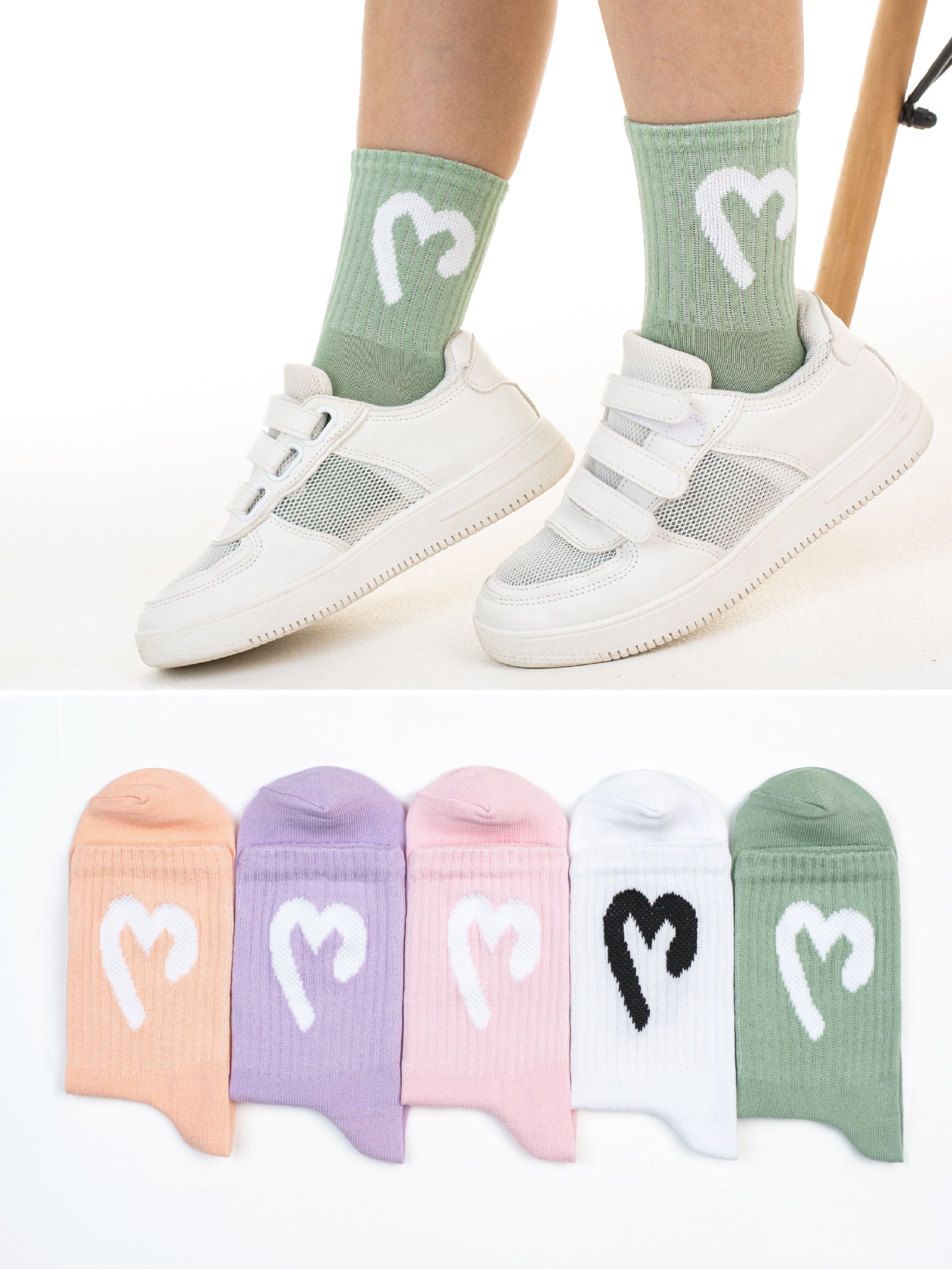 Носки 5 пар QUTEX 3302-007-5Q273 - фото 1