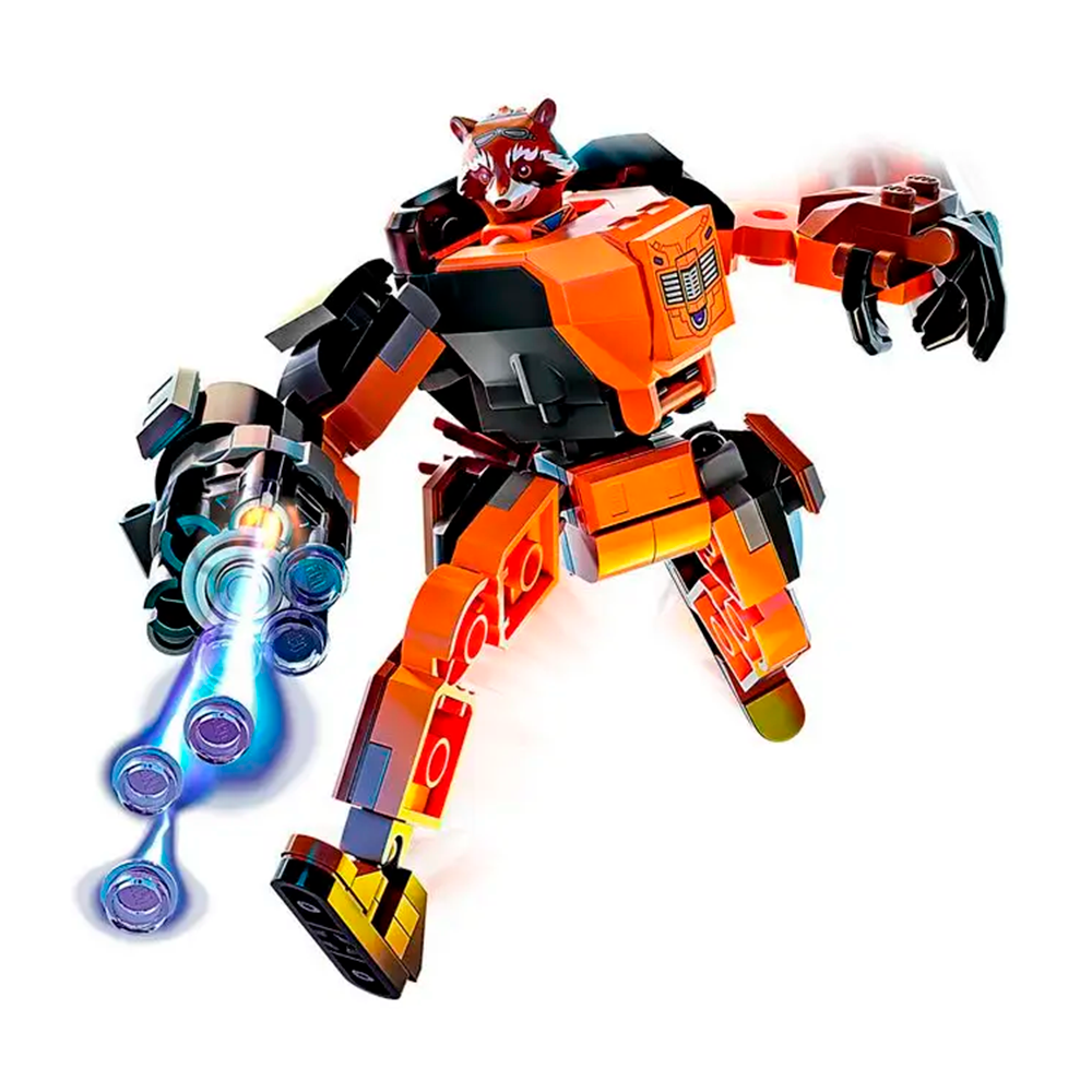 Конструктор LEGO Marvel Super Heroes Енот Ракета 98 дет. - фото 5