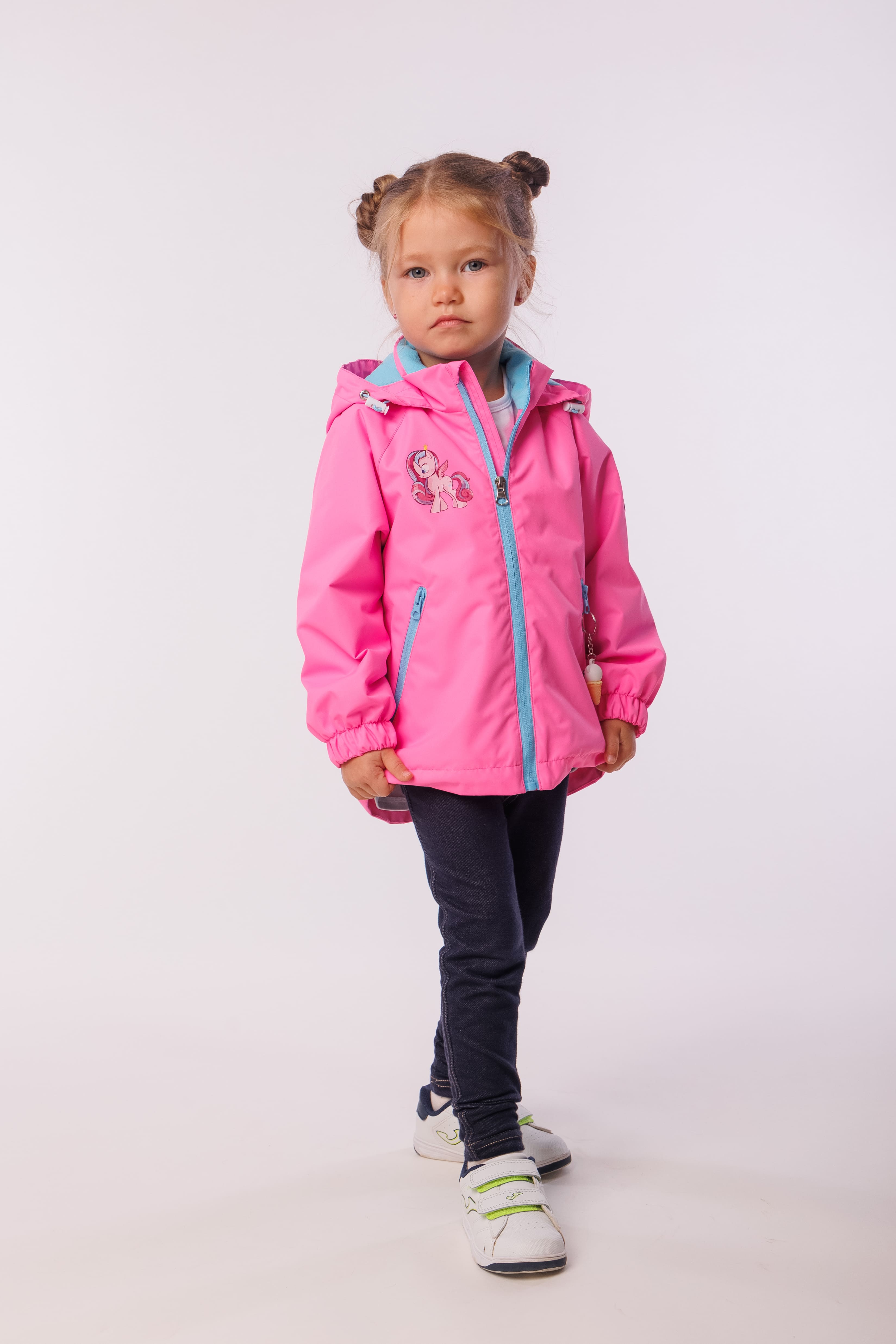 Ветровка UKI KIDS 7spr24-021роз - фото 1