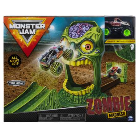 Автомобиль Monster Jam Зона Зомби 1:64