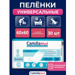 Пелёнки одноразовые CAMILLAMED 60х60 см 1 упак. 30 шт.