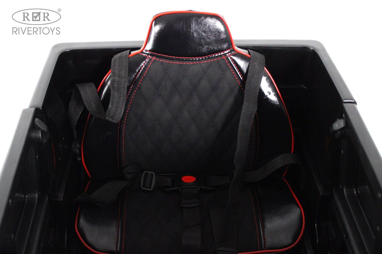 Электромобиль RIVERTOYS Mercedes Z999ZZ-BLACK С пультом ДУ - фото 14