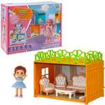 Домик для кукол 1TOY с мебелью