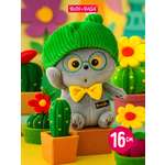 Мягкая игрушка BUDI BASA Кот Басик Ботаник 16см