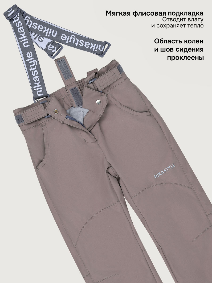 Брюки NIKASTYLE 2л3825 капучино - фото 5