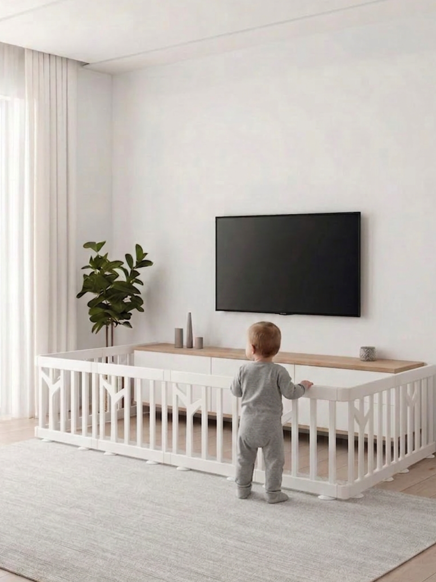 Манеж Ifam Birch белый IF-191-BBR-W10D - фото 12