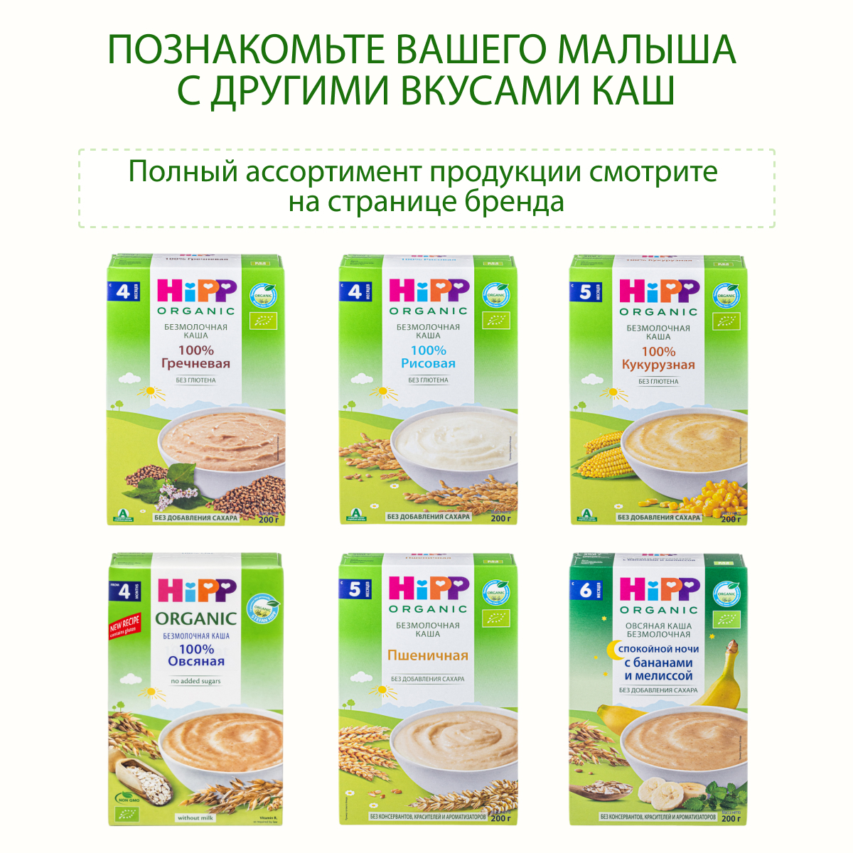 Каша Hipp мультизлаки-тыква-морковь 200г с 6месяцев - фото 7