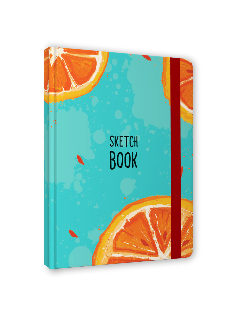 Блокнот Проф-Пресс Скетчбук А5. Апельсин - фото 6