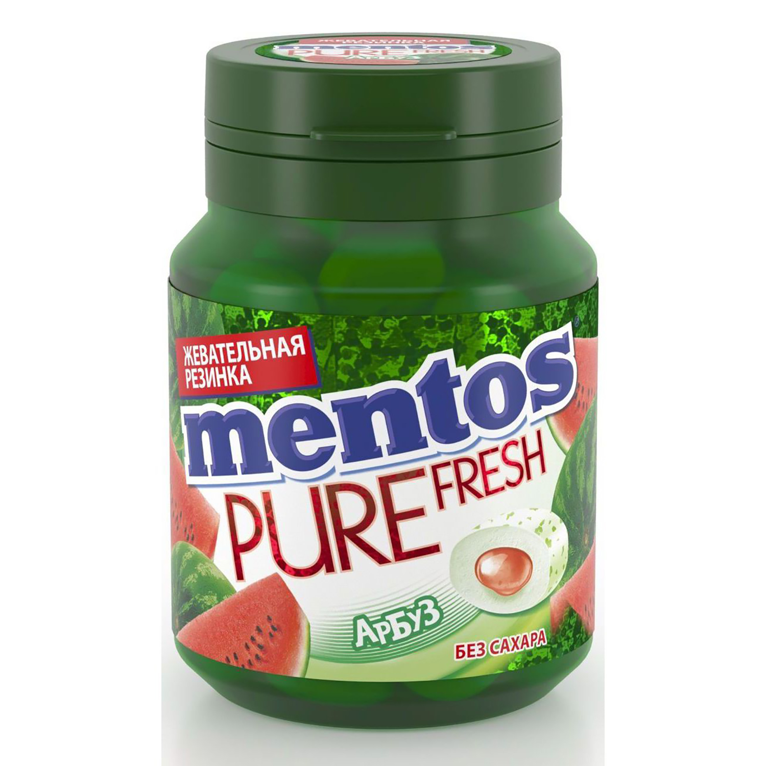 Резинка жевательная Ментос арбуз 54г - фото 1