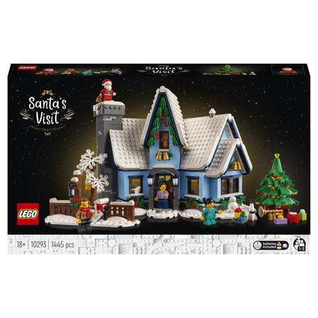 Конструктор LEGO Icons В ожидании Санты блочный