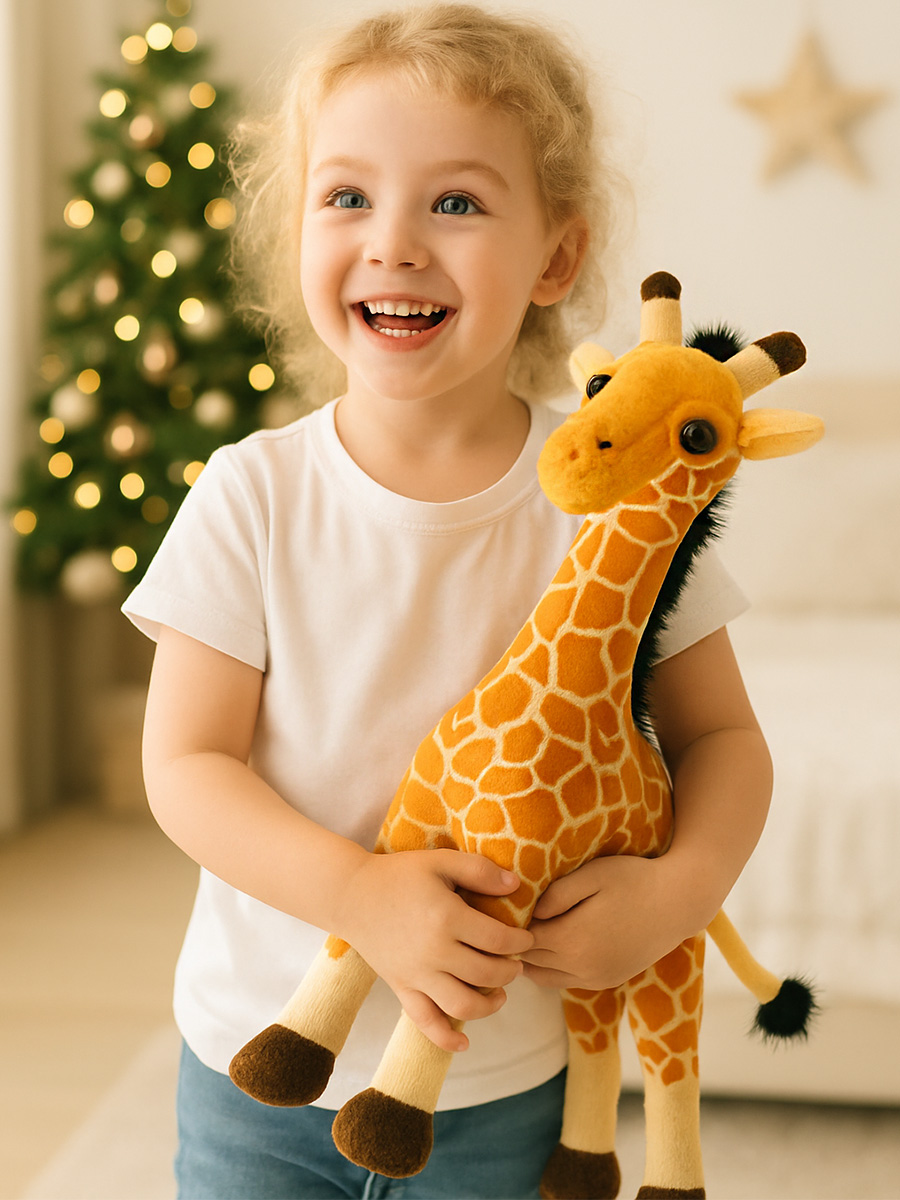 Мягкая игрушка All About Nature жираф - фото 1
