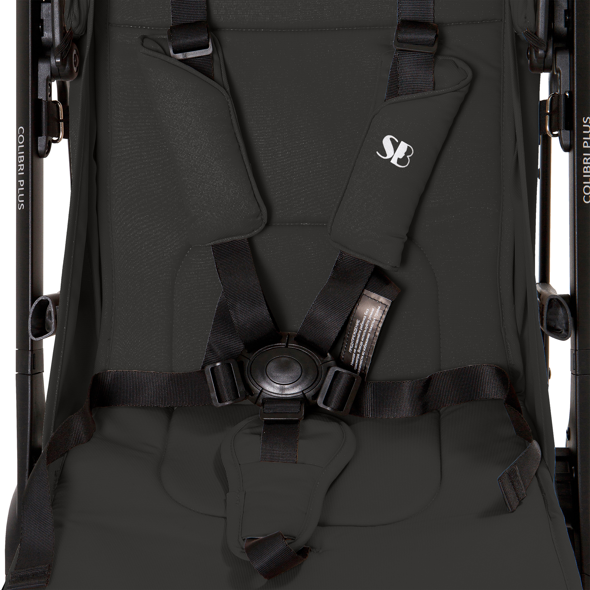 Коляска прогулочная Sweet Baby Colibri Plus Black черный - фото 26