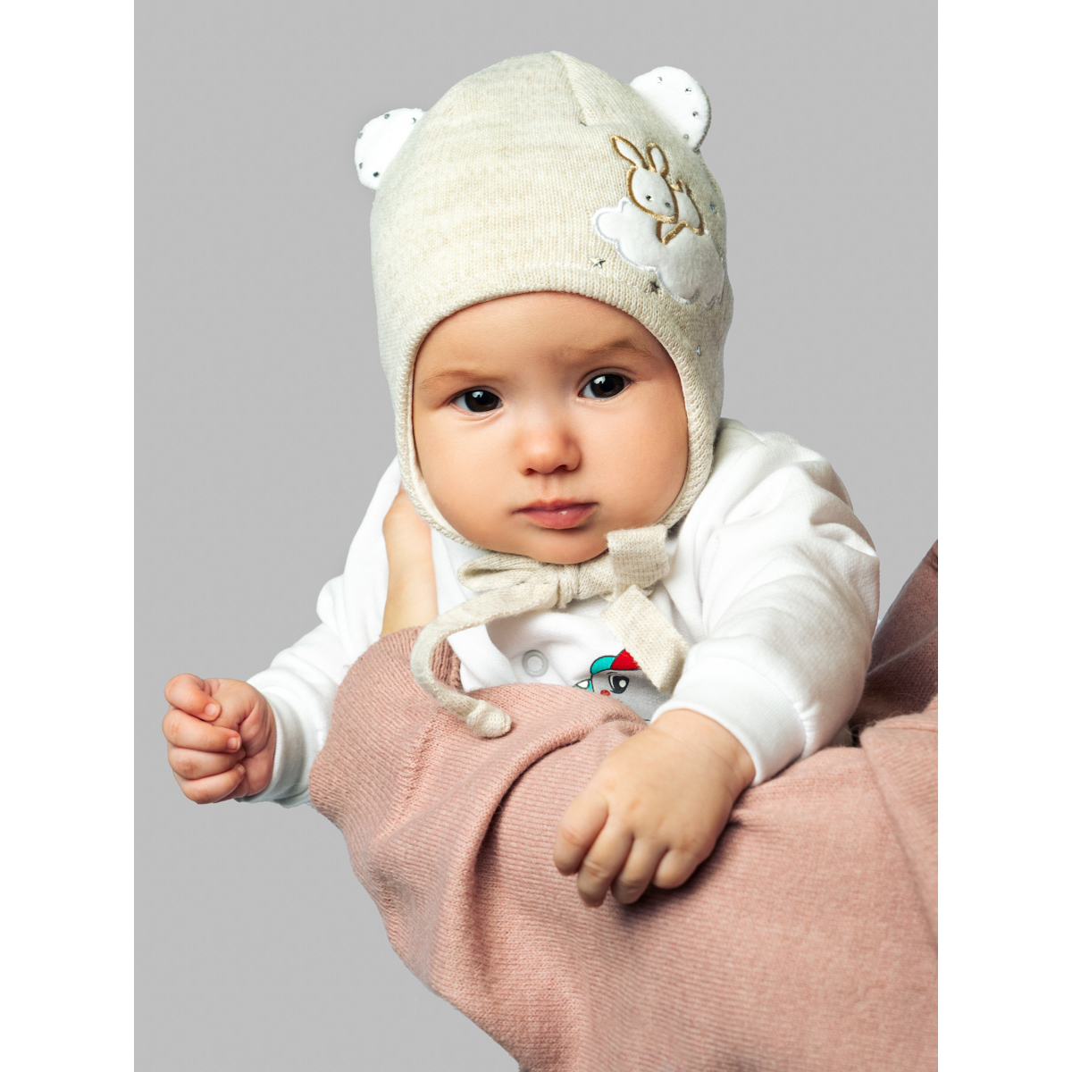 Шапка ПриКиндер D1-1927 Цвет: Светло-бежевый - фото 14