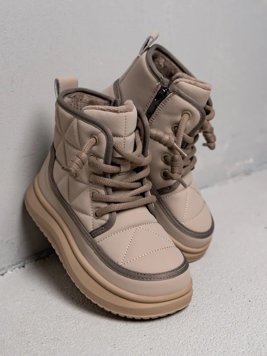 Ботинки ТопТошкин 1140-КАП-сер - фото 1