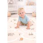 Детский складной коврик BabyGo Soft Safary 180 x 200 см