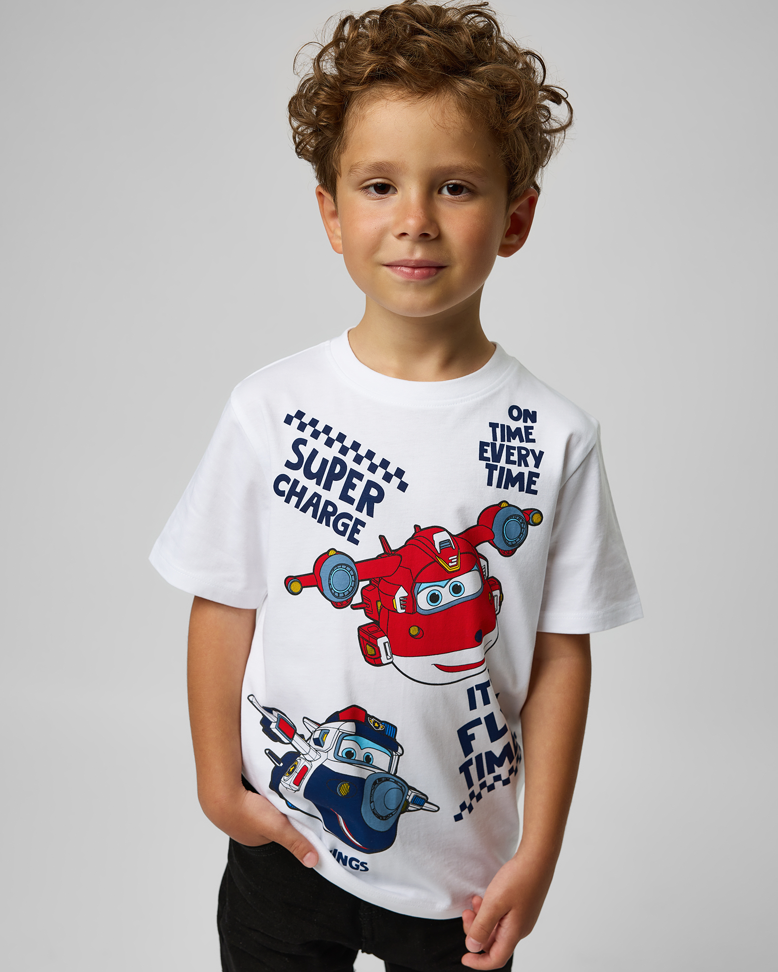 Футболка Super Wings W24LC1-006RI kb-00 - фото 1