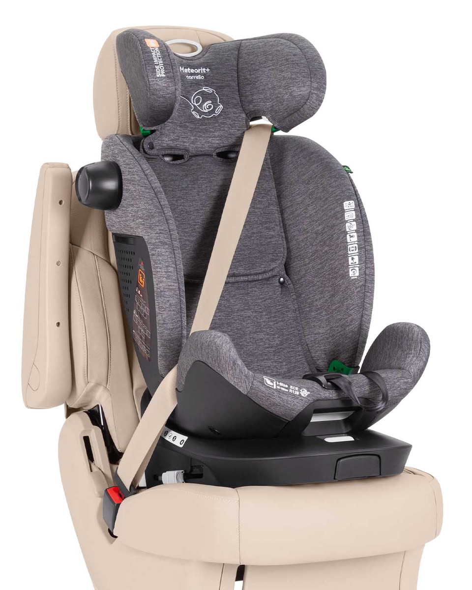 Автокресло Carrello Meteorit Plus MJ-15 CRL-17515 Isofix 0+/1/2/3 (0-36 кг) серый - фото 17