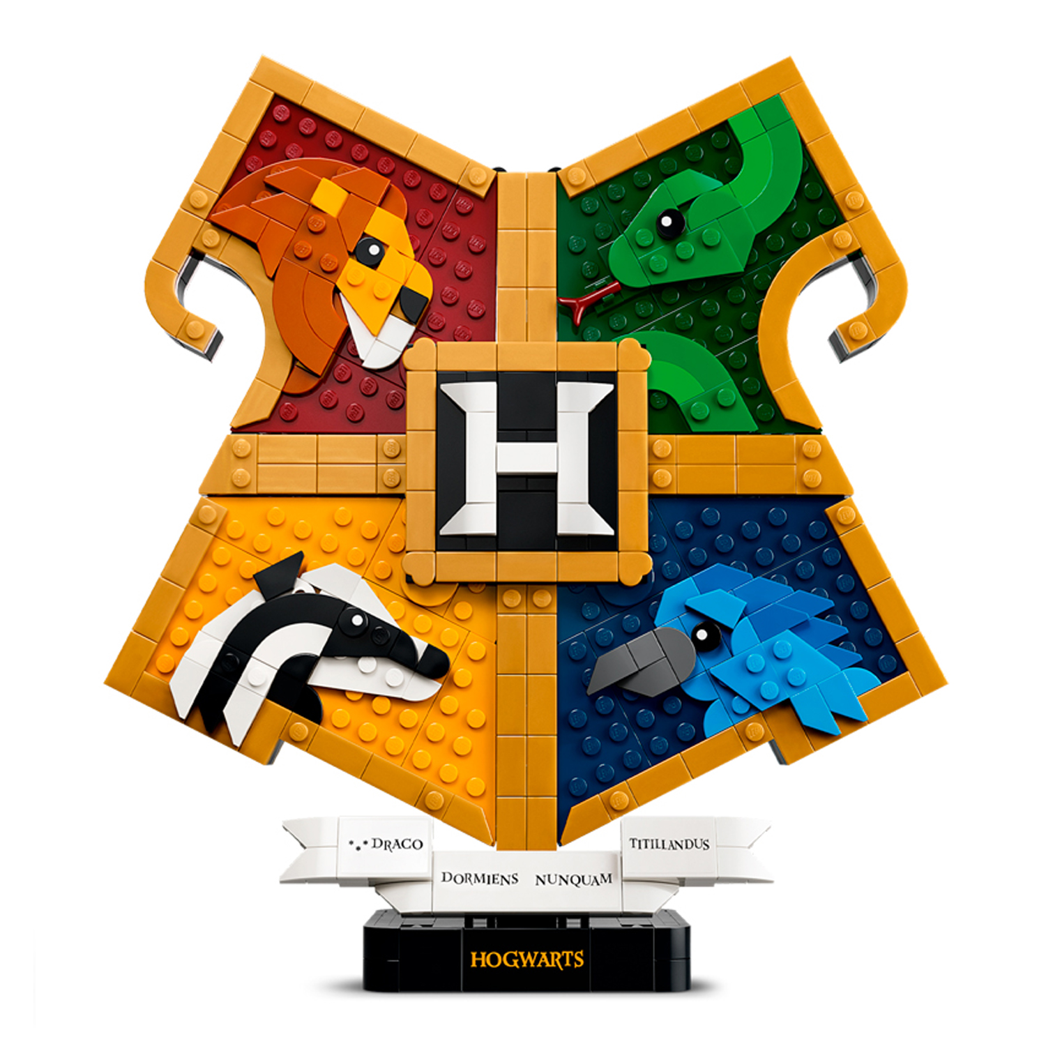 Конструктор LEGO Harry Potter Герб факультетов Хогвартса 545 дет. - фото 4