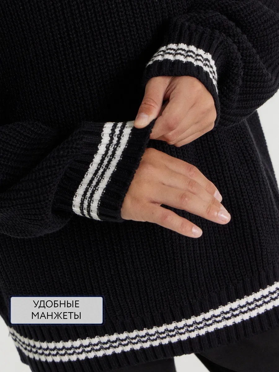 Джемпер Mark Formelle (Марк Формэль) 123450/черный - фото 5
