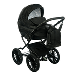 Коляска 2в1 JOVOLA Velino Plus Ve 03 черная кожа