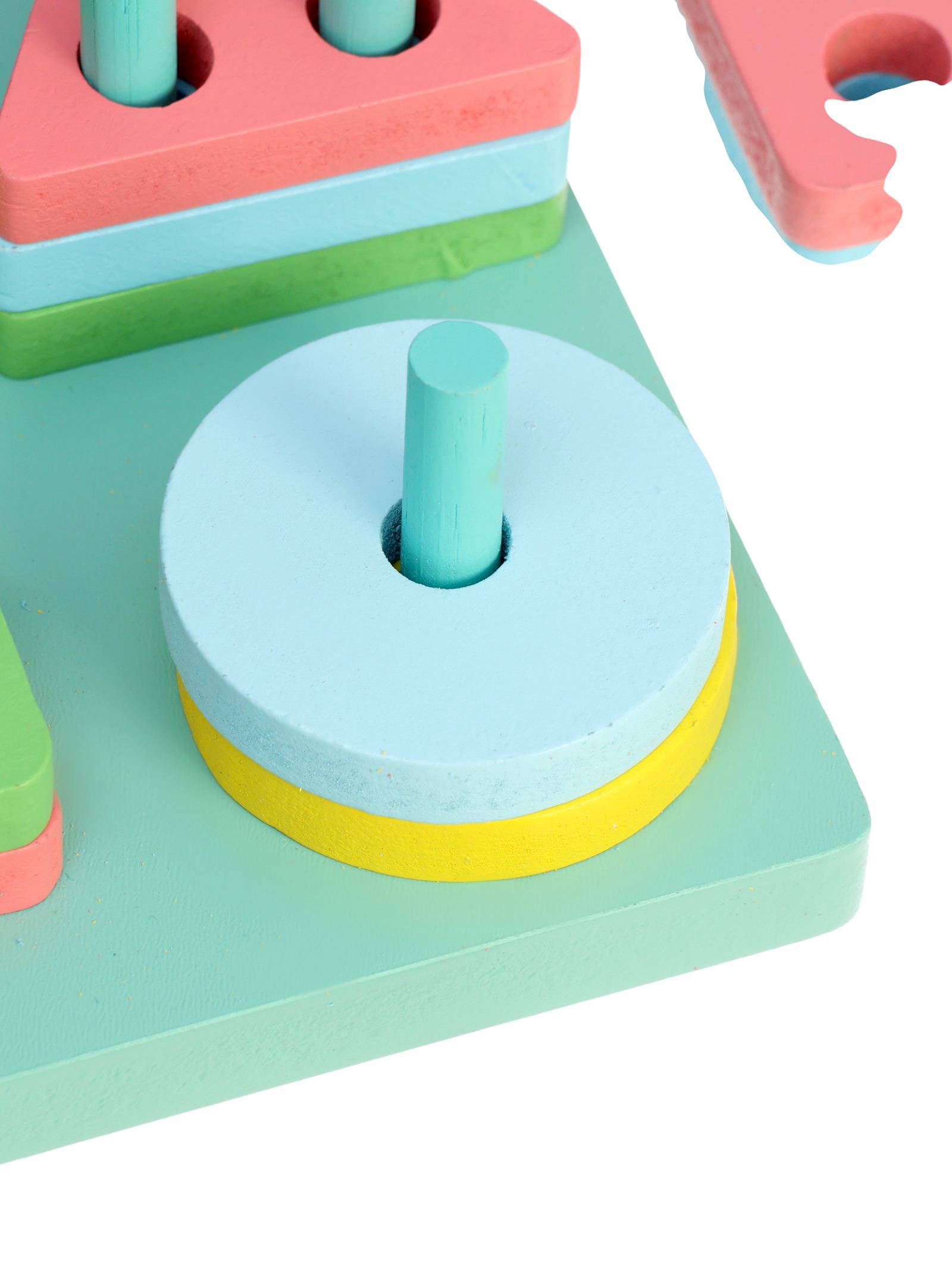 Игрушка Лесная мастерская пирамидка - фото 4