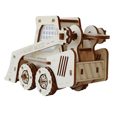 Конструктор HobbyWood Мини-погрузчик деревянный