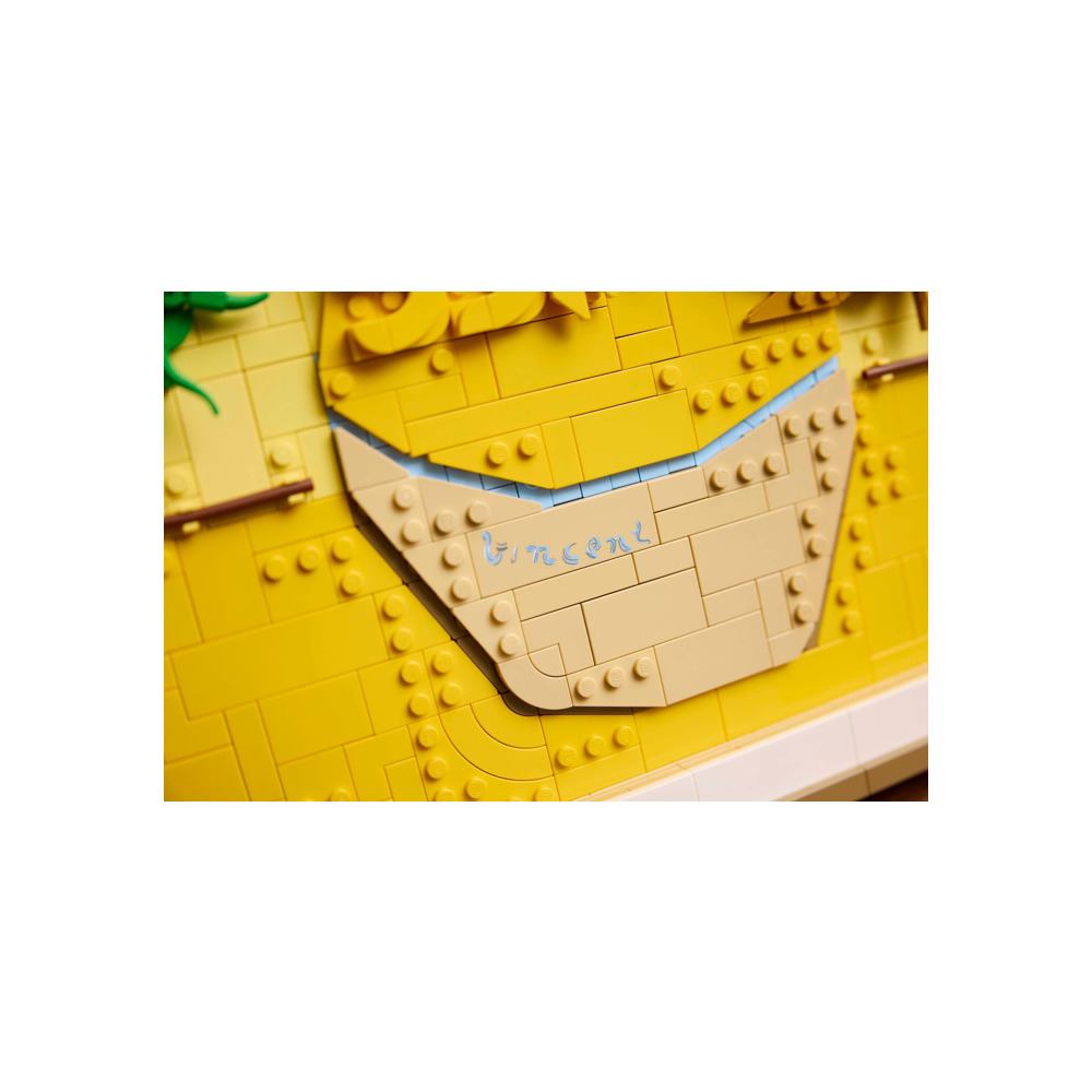 Конструктор LEGO Art Винцент Ван Гог Подсолнухи 341 дет. - фото 4