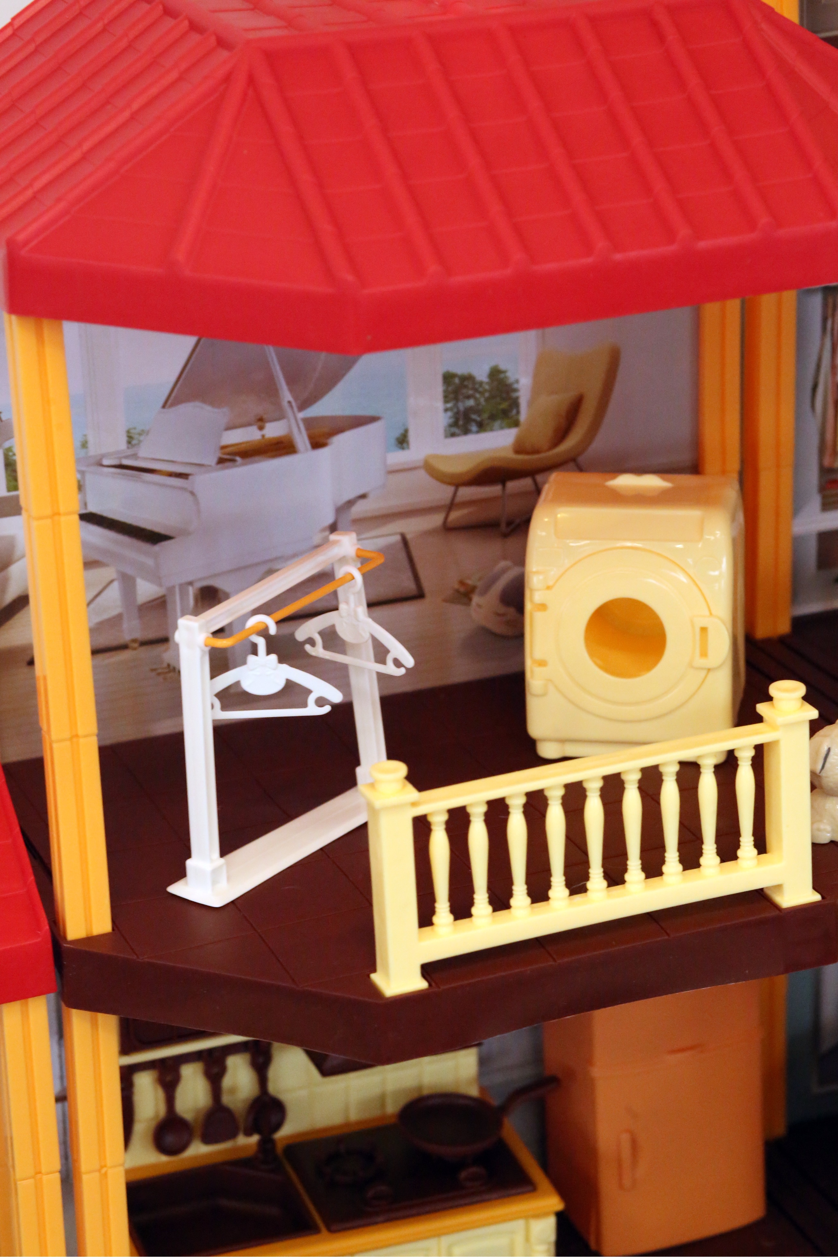 Домик для кукол SHARKTOYS 72 см с мебелью 11500008 - фото 5