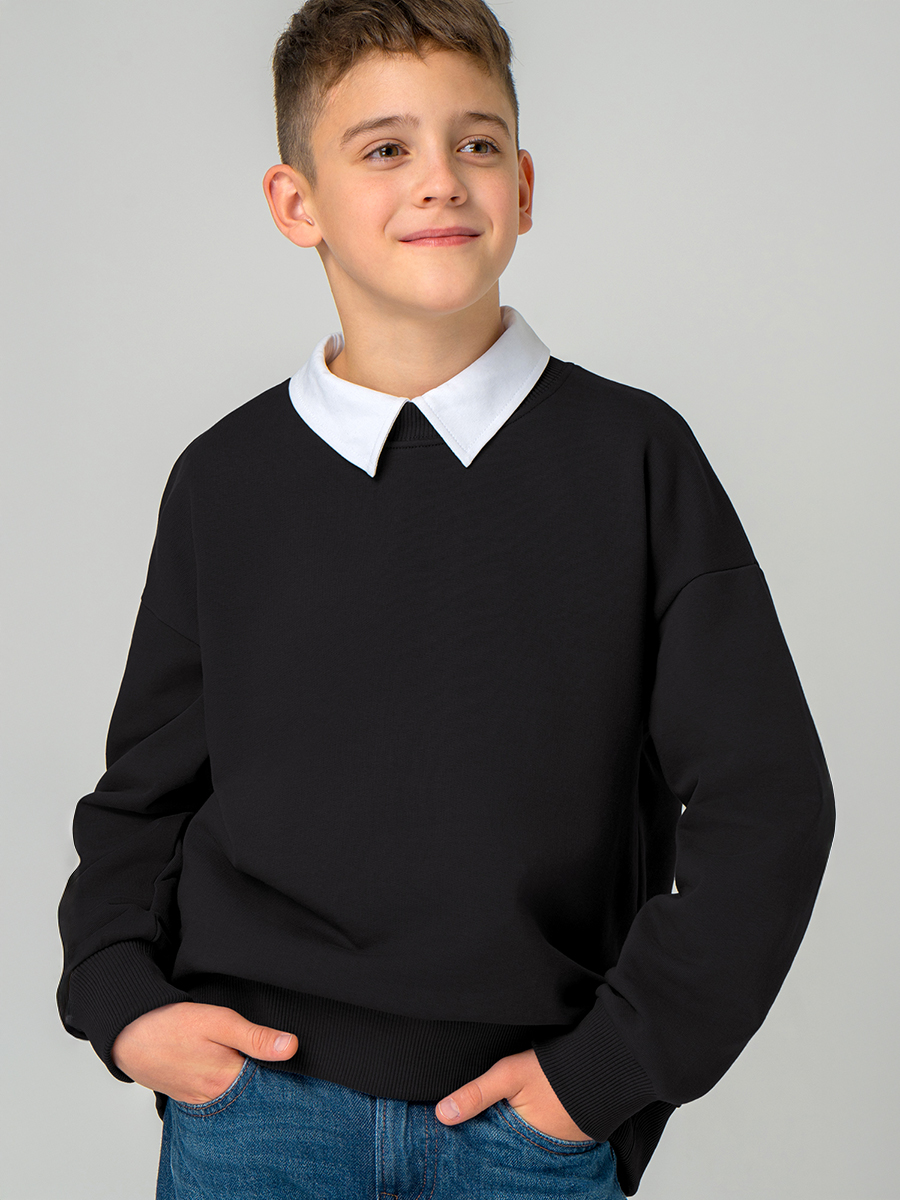 Свитшот HappyFox HF00851черный - фото 4