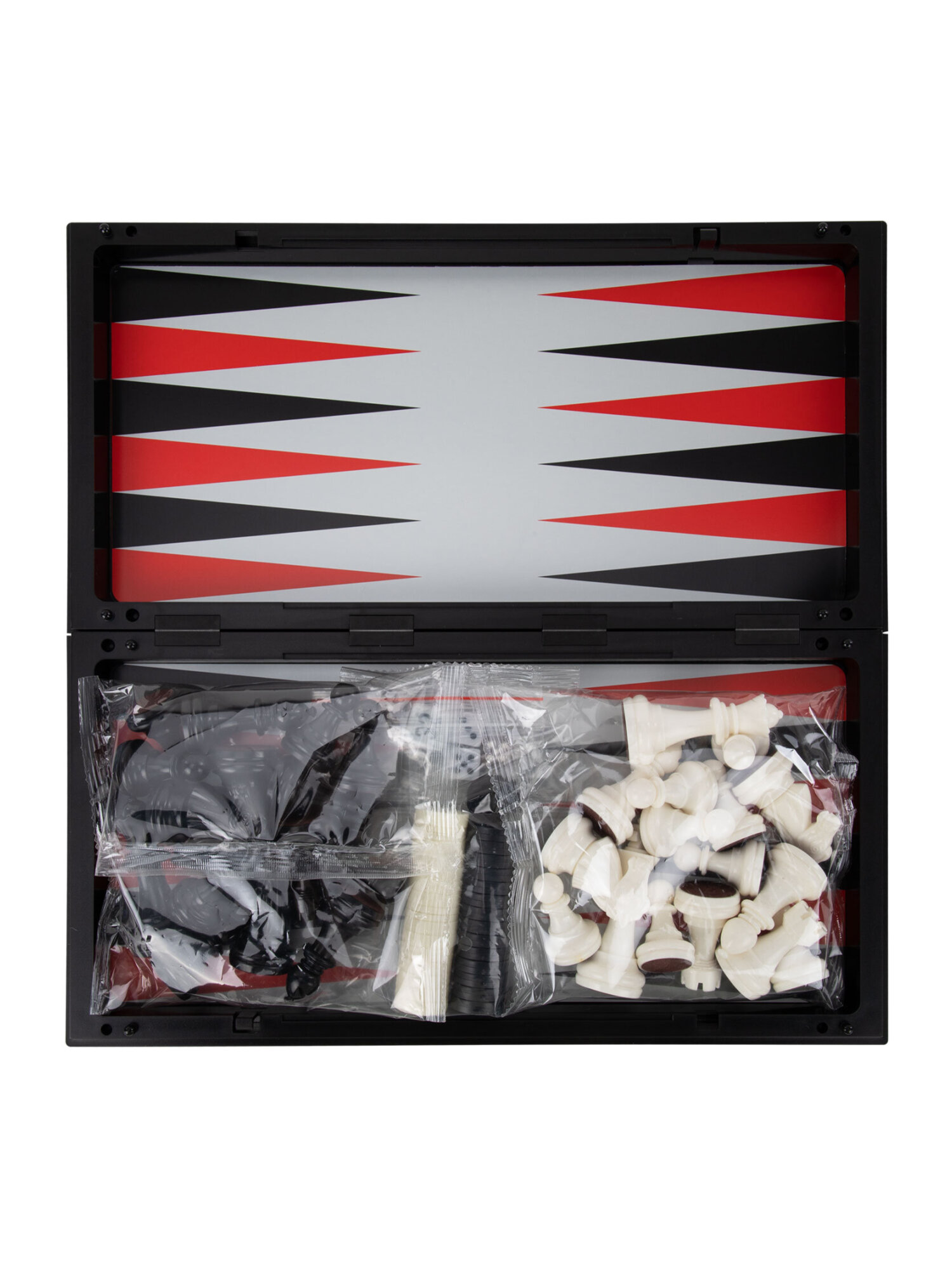 Настольная игра Золотая сказка шахматы, шашки, нарды 32x32 см - фото 24