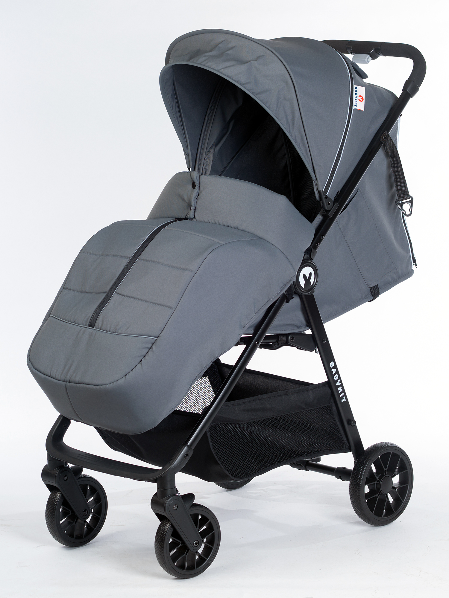 Коляска прогулочная Babyhit Avenor серый - фото 4