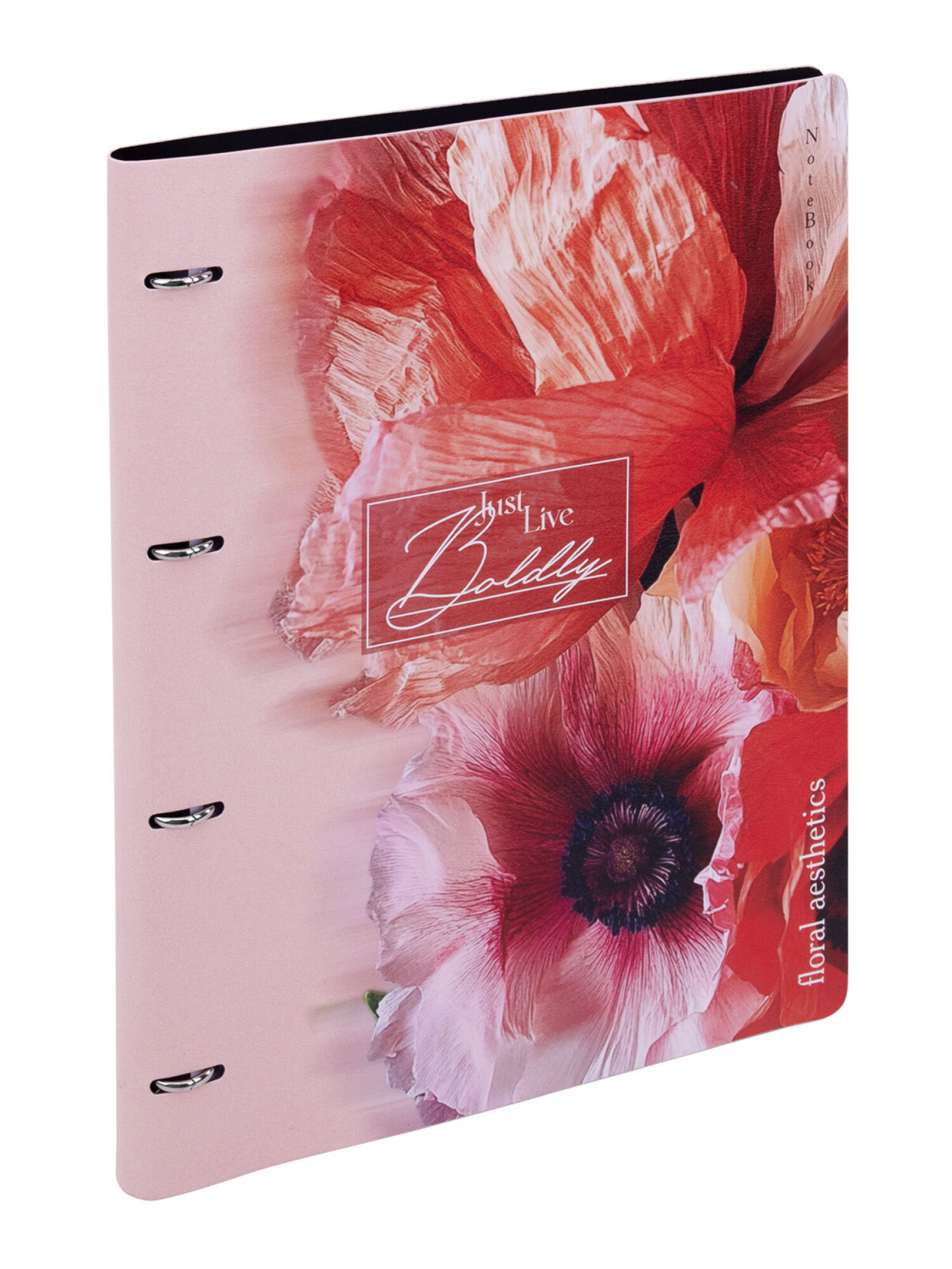 Тетрадь со сменным блоком Brauberg клетка 120 лист. - фото 2